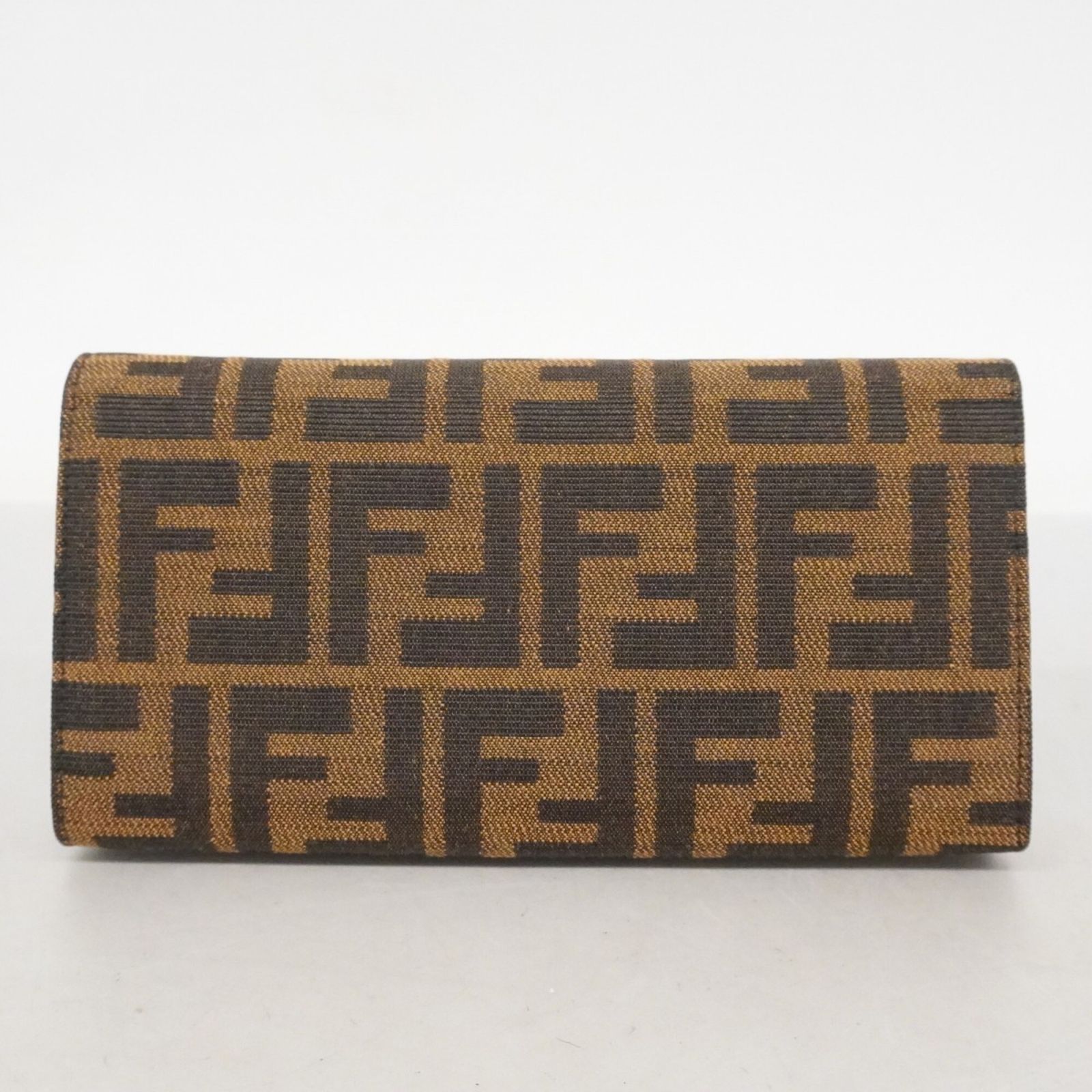 フェンディ(Fendi) フェンディ 長財布 ズッカ ナイロンキャンバス