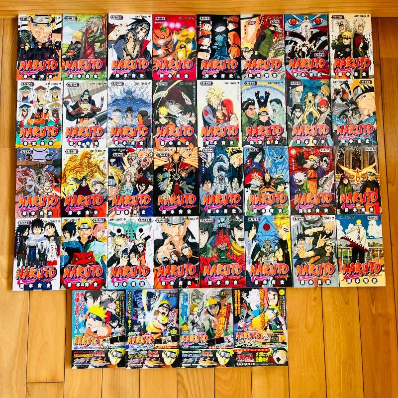 【初版多数】 全巻セット NARUTO ＋ 外伝 岸本斉史 ナルト 全巻セット+秘伝の書9冊+劇場コンビニ版4冊 全1-72巻 【初版