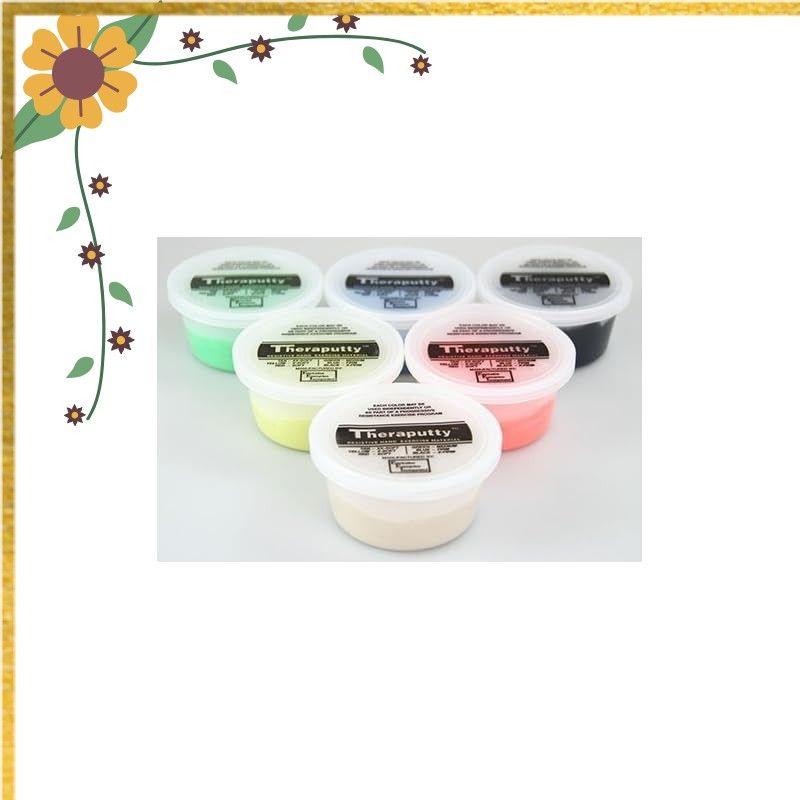 CanDo セラパテ【3oz - 全6色セット】トレーニング用シリコンパテ【正規品 - ディーラー出品】 1