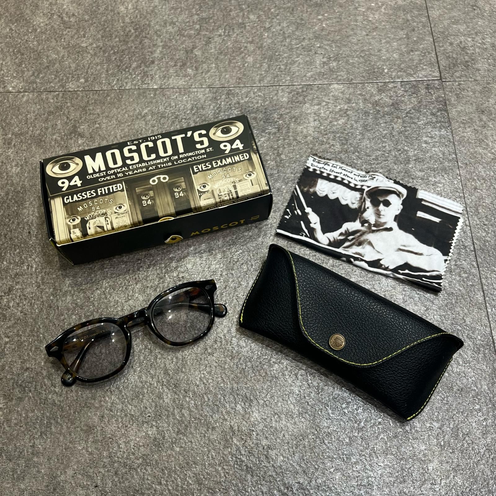 MOSCOT LEMTOSH サングラス メガネ サングラス モスコット ブラウン F
