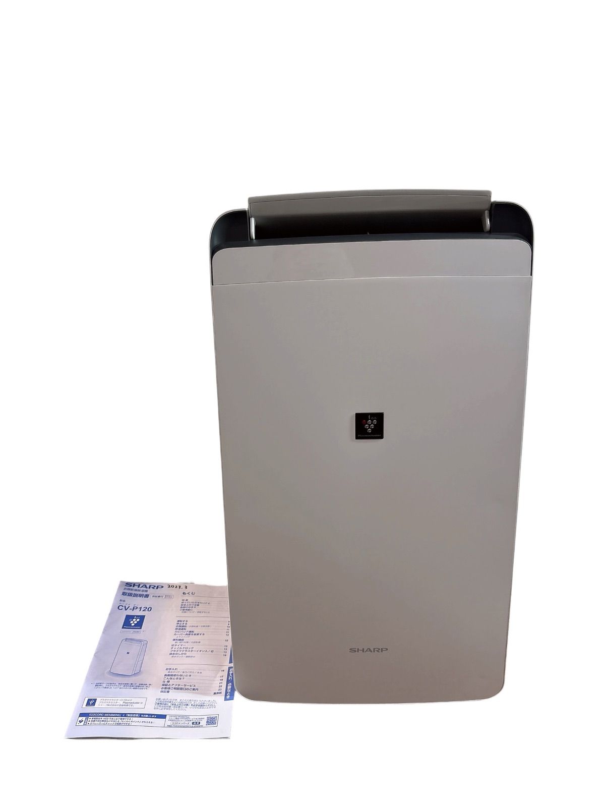 美品】 シャープ SHARP CV-P120-W 2022年製 衣類乾燥除湿機 プラズマ