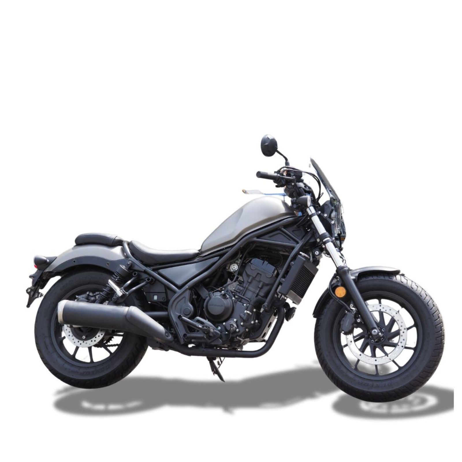 新品 ワールドウォーク レブル250/500用フォークマウントスクリーン