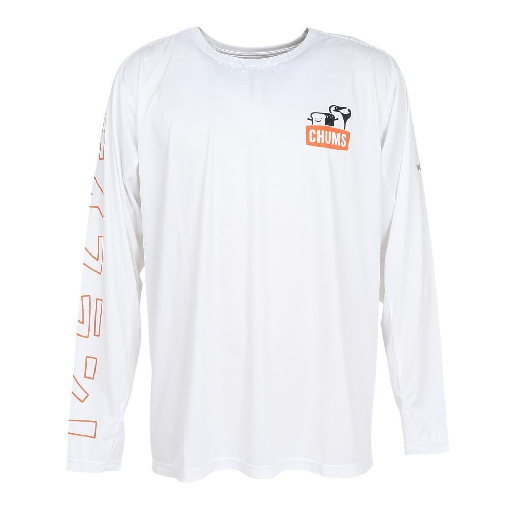 新品 チャムス（CHUMS） チャムス×みゃこ ランニングロングスリーブTシャツ CH01-2673-W001（ホワイト/Ｍ/Men's）