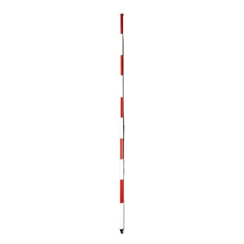 新品 エスコ(Esco) 2.0m 測量用伸縮ポール EA720MF-21