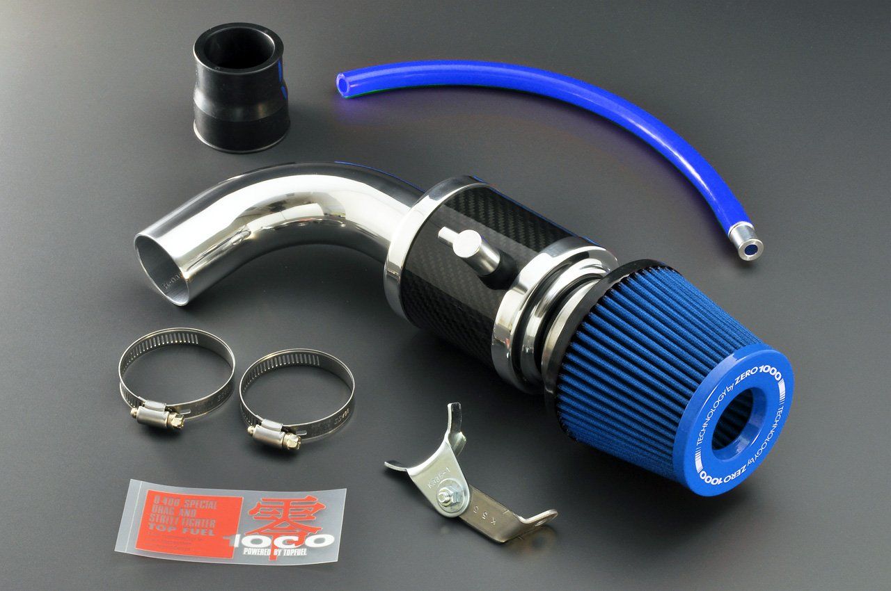 新品 ZERO-1000(ゼロセン) エアクリーナーキット 【パワーチャンバー 軽自動車用】 スズキ ワゴンR MH34S/MR31S ターボ(ブルー) 106-KS013B