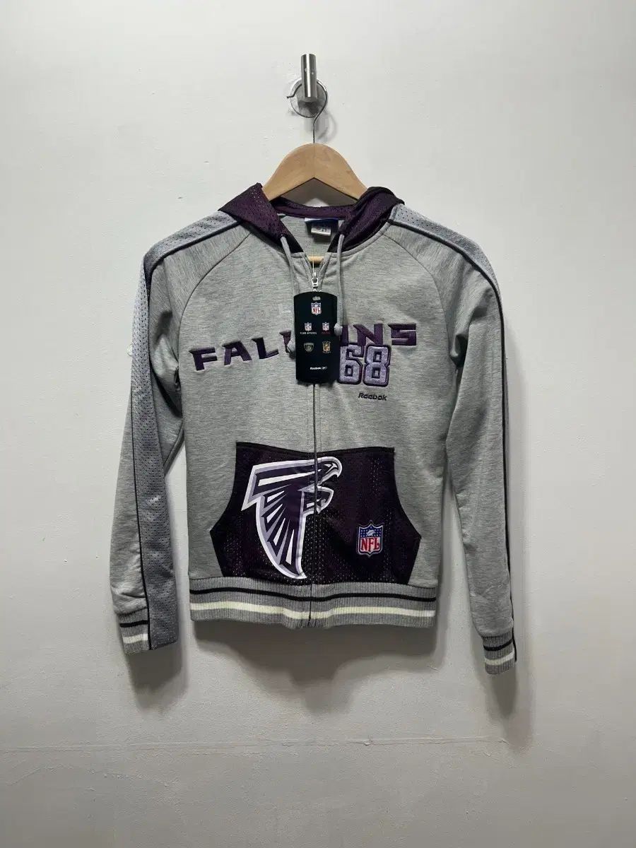 リーボック NFL アトランタ ファルコン フードジップアップ XS