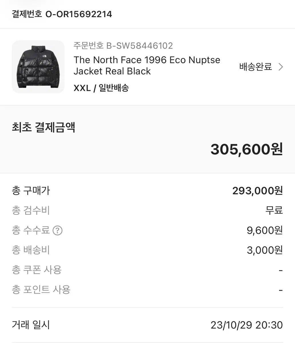 THE NORTH FACE 1996 エコヌプシ ブラック XXL