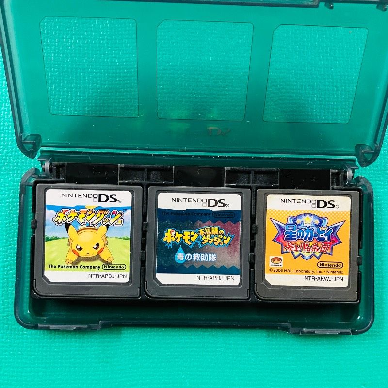 ソフト6点・純正収納ケース付き】【Gセット】DS ポケモンダッシュ