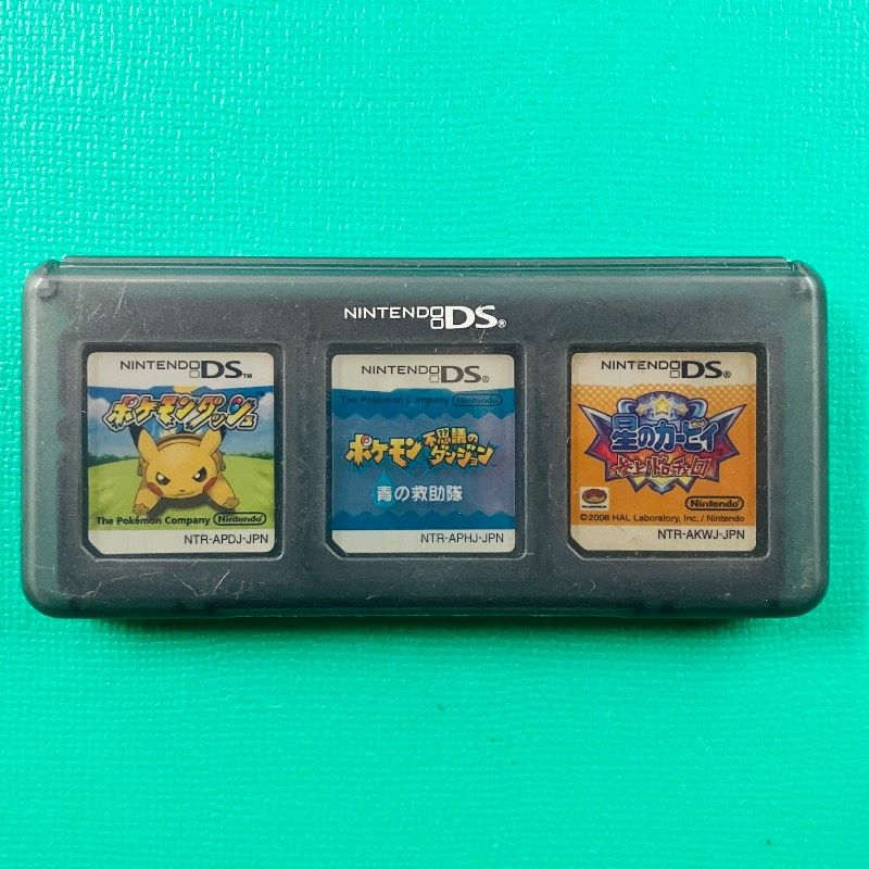 M*i様 ポケットモンスター DSゲーム セット ケース付き ソフト6点・純正収納ケース付き】【Gセット】DS ポケモンダッシュ