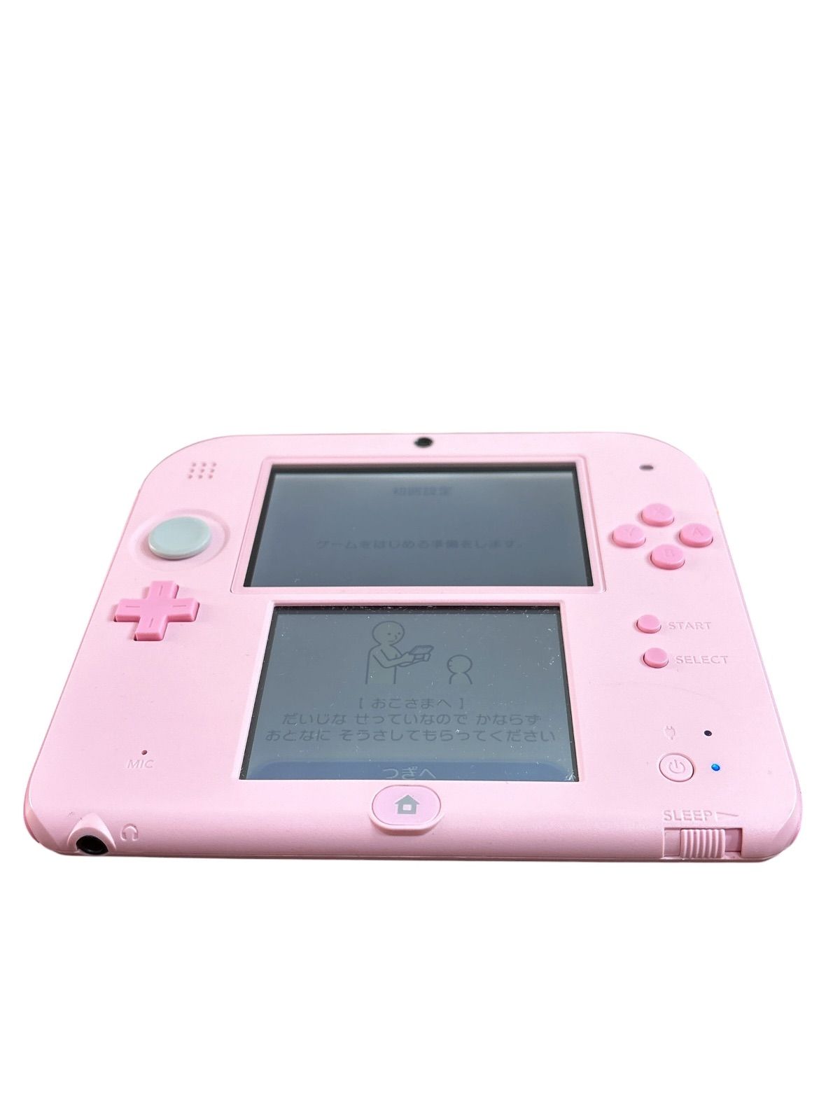 美品】 ニンテンドー2DS ピンク 本体 Nintendo 2DS 初期化済み 動作