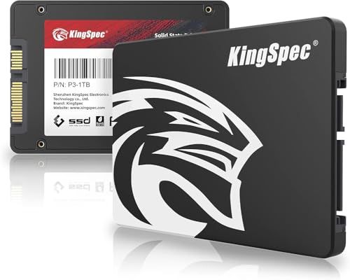 【新品】KingSpec SSD 1TB SATAIII 6Gb/s 2.5インチ内蔵SSD 最大読込：570MB/s (R：570MB/s、W：540MB/s) 3D NAND SATA SSD 3年 c1ca1d57