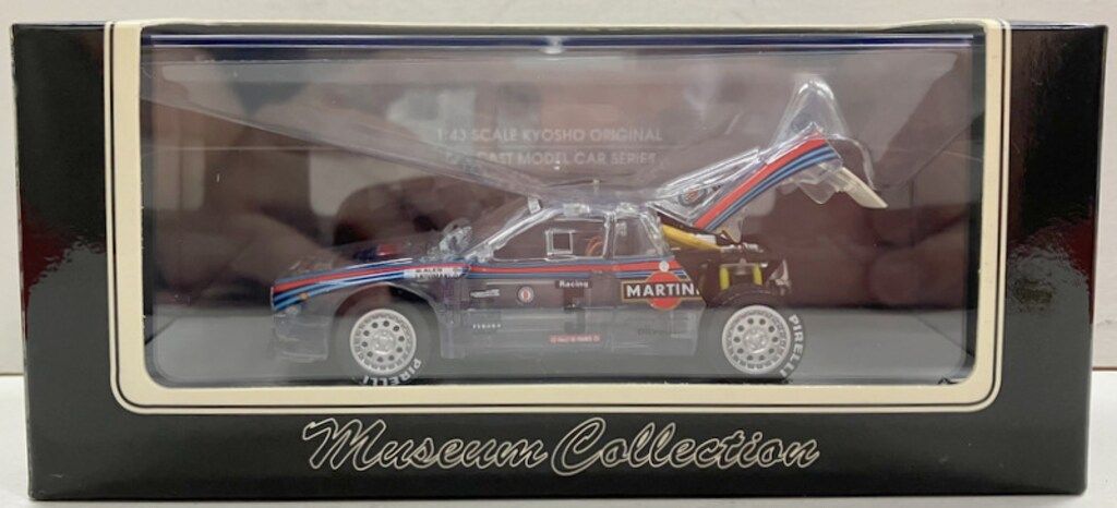 京商 1/43 Museum Collection LANCIA 037 RALLY Skeleton '83 TOUR DE CORSE #5 03182Z