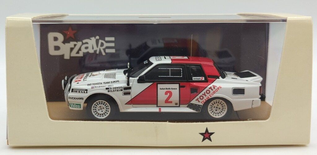 MINIMAX 1/43BiZarRE TOYOTA CELICA TWINCAM TURBO SAFARI WINNER 1986 #2 BZ216