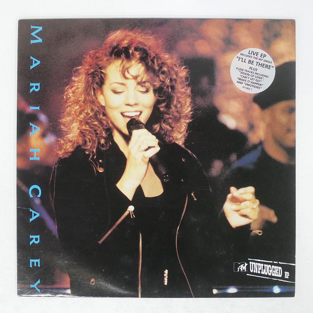 ヨーロッパ盤 MARIAH CAREY/MTV UNPLUGGED EP/COLUMBIA 4718691 12