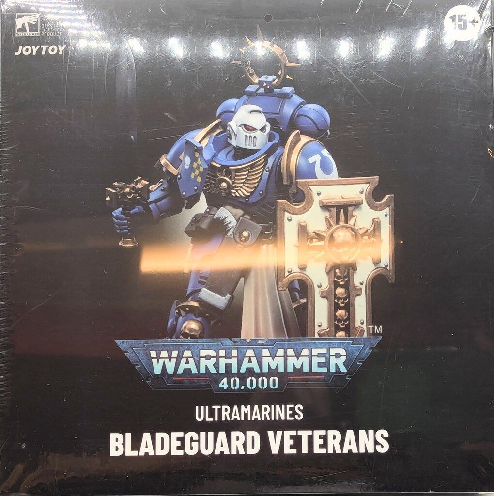 JOYTOY WARHAMMER 40000 ULTRAMARINES BLADEGUARD VETERANS 2