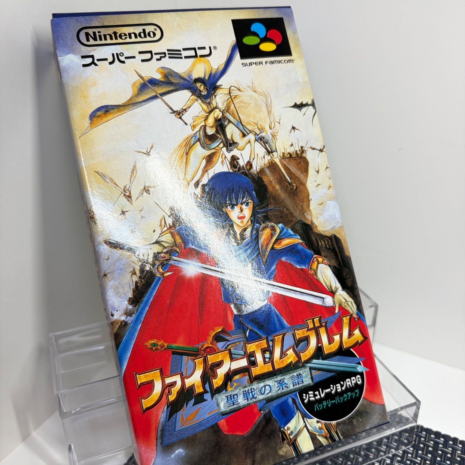 【動作確認済】SFC ファイアーエムブレム 聖戦の系譜 スーパーファミコン 化粧箱付き