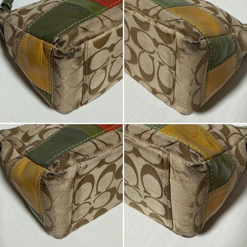 COACH コーチ シグネチャー アクセサリーポーチ ショルダーバッグ