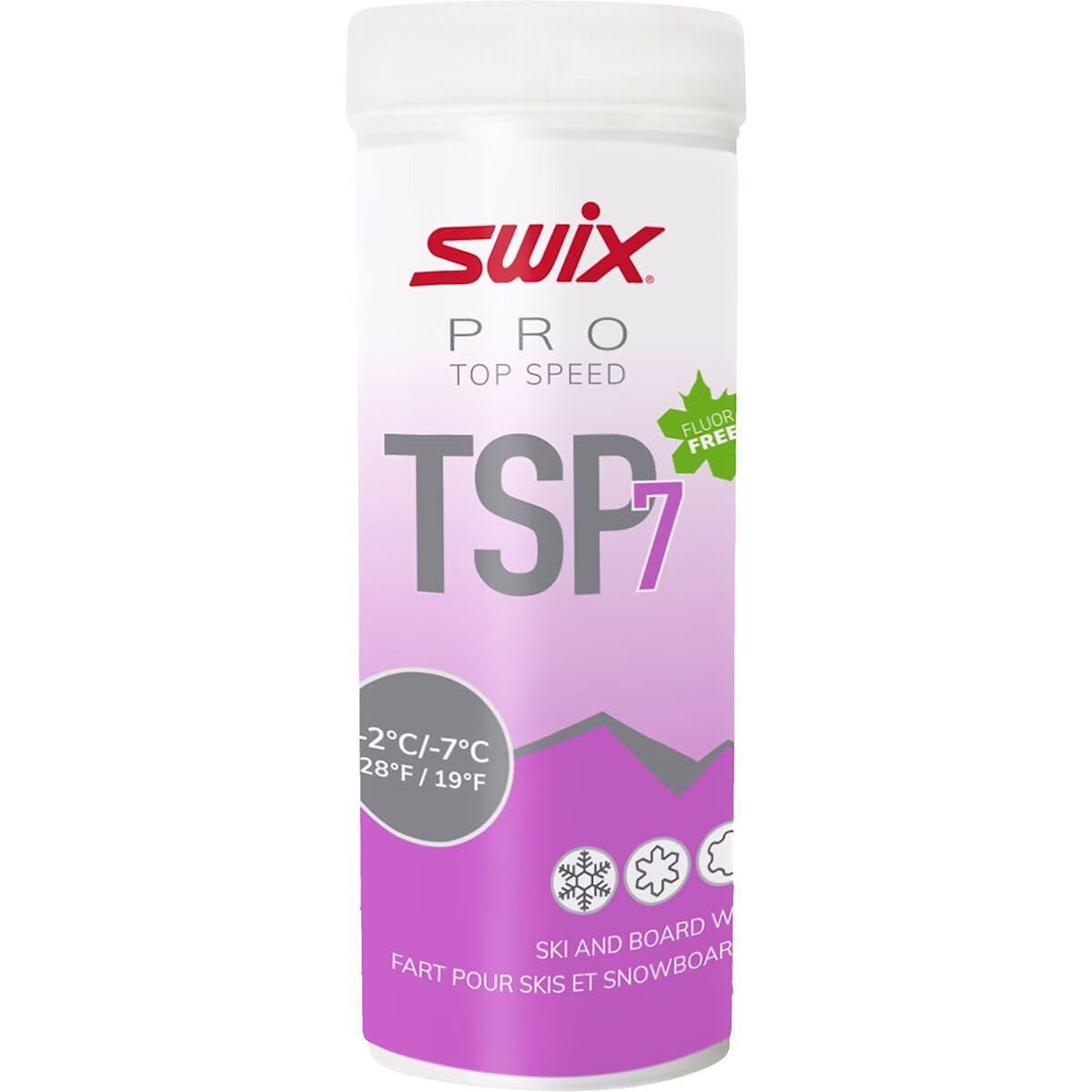 新品 SWIX(スウィックス) スキーワックス・チューンナップ用品 TS07 パウダー 40g TSP074 バイオレット