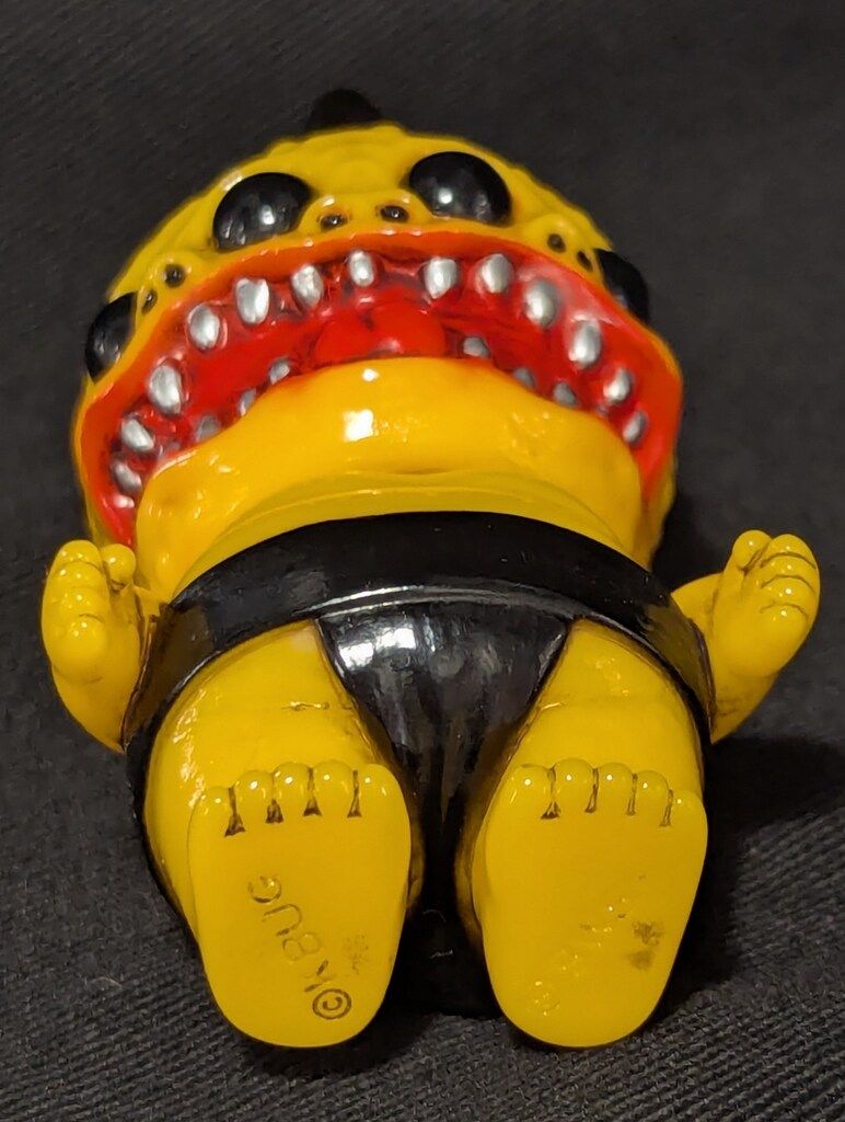 REALHEAD リキ押忍 黄色成型 REALHEAD PEEK A BOO TOY リキ押忍 黄色成型 - メルカリ
