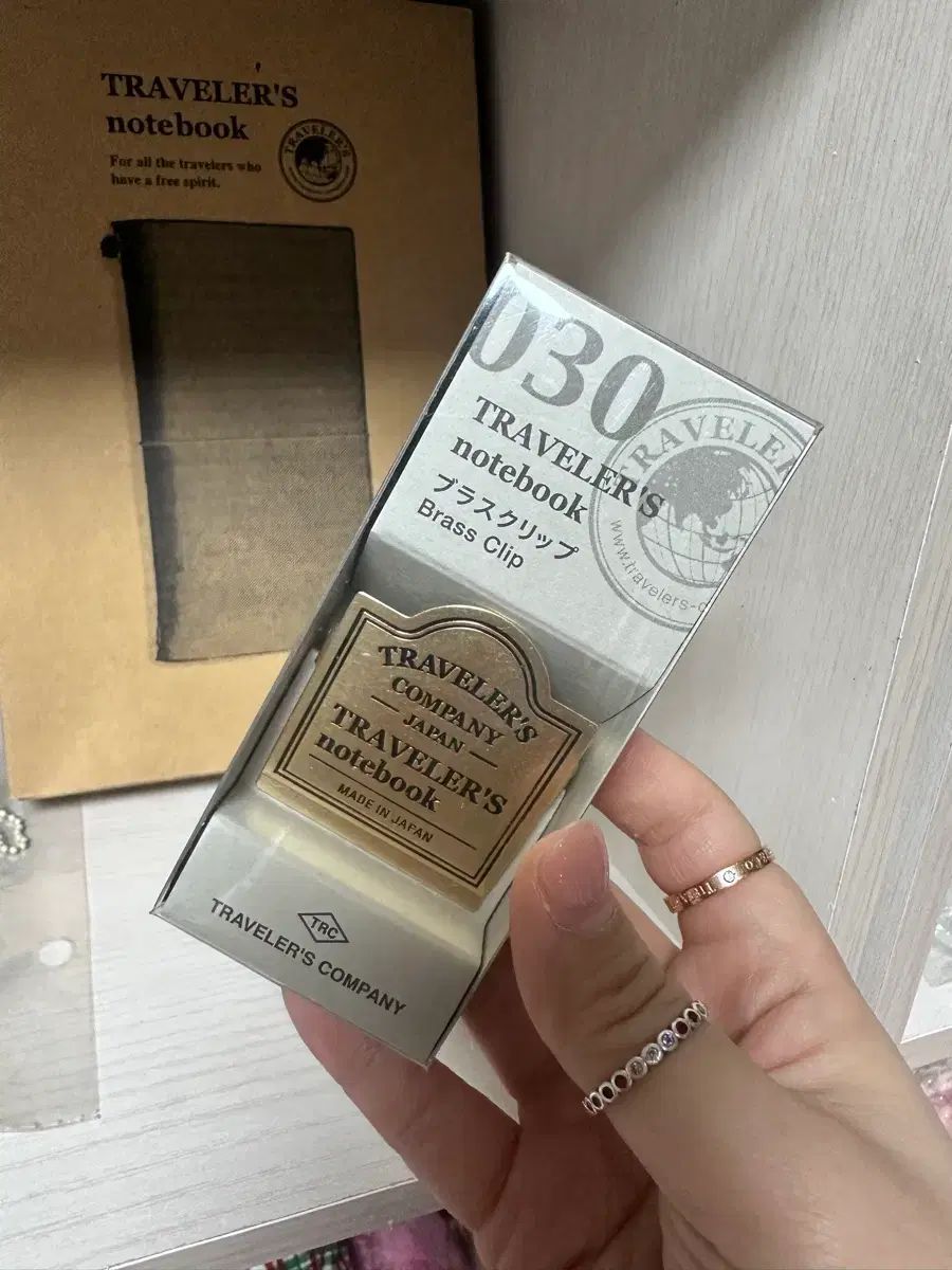 トラベラーズ 銅メッキ クリップ