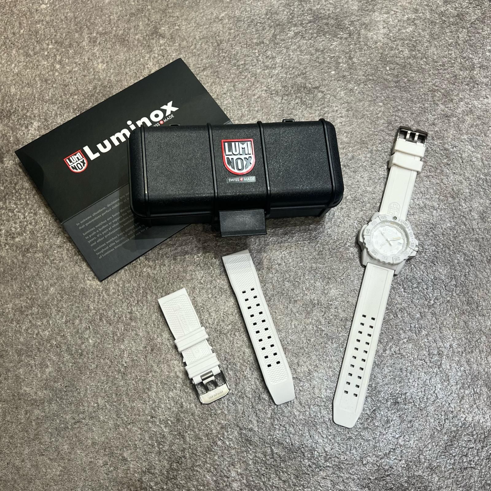LUMINOX NAVY SEAL 3500 SERIES Ref.3507 Whiteout 腕時計 ルミノックス Ref.3507.WB ホワイト F （14857M）