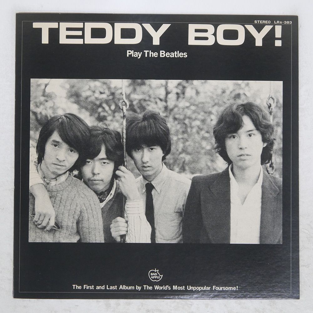 国内盤 TEDDY BOY/PLAY THE BEATLES/BAD APPLE LRS383 LP
