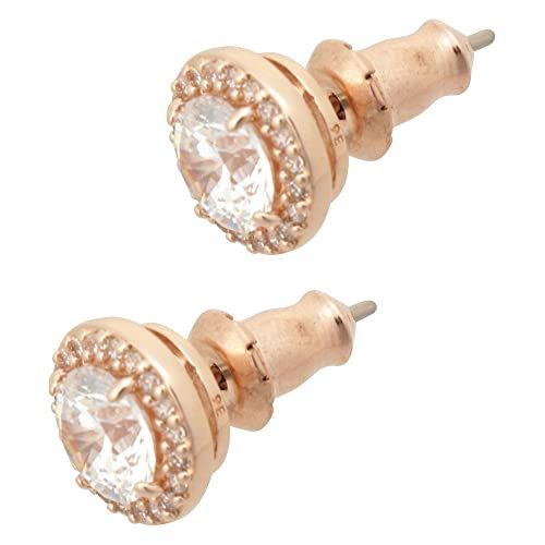 スワロフスキー SWAROVSKI ピアス レディース Constella コンステラ スタッドピアス ラウンドカット ローズゴールド クリア 5636275 [並行輸入品]pms