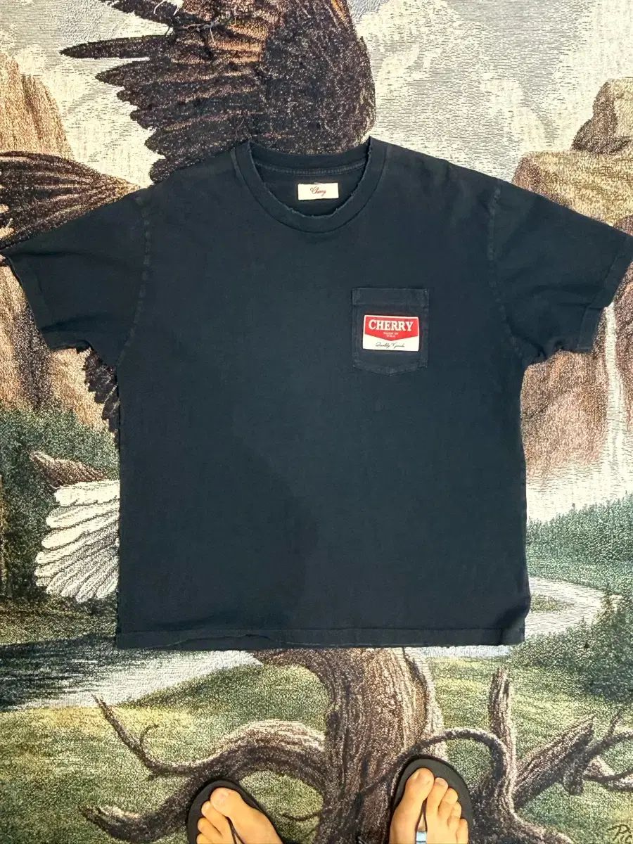 Cherry La マルボロ オマージュ Tシャツ XL