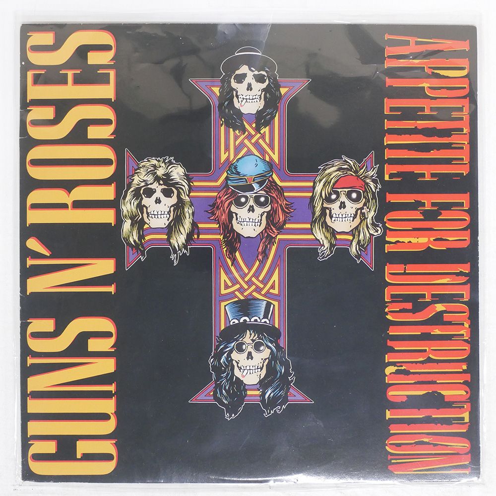 US盤 GUNS N' ROSES/APPETITE FOR DESTRUCTION/GEFFEN GHS24148 LP