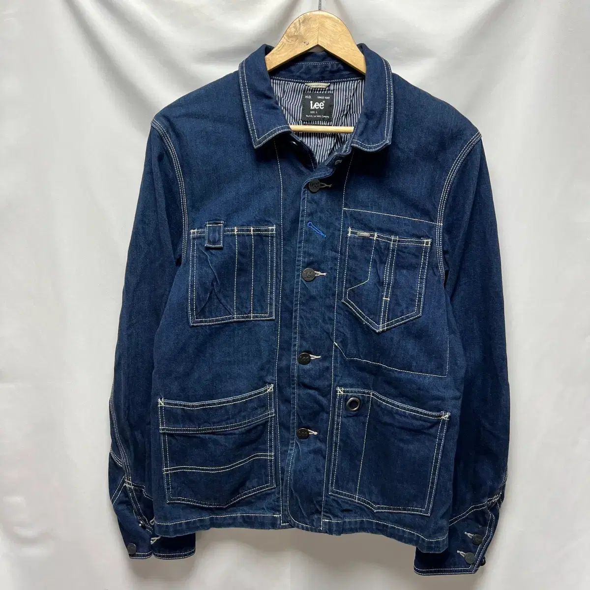 正規品/L リー Lee デニム ポケット デニムジャケット