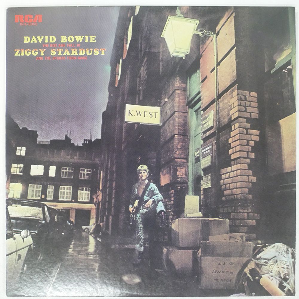 国内盤 DAVID BOWIE/RISE AND FALL ZIGGY STARDUST/RCA RCA6050 LP