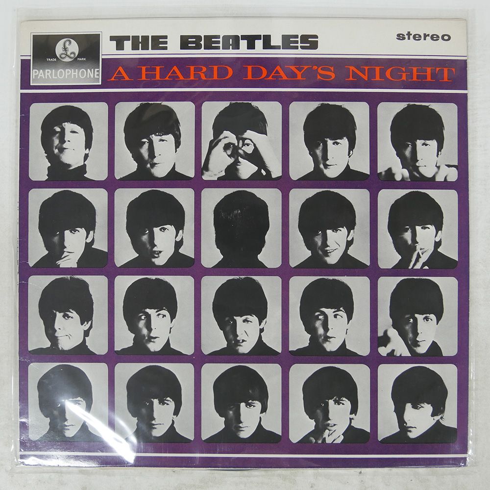 UK盤 BEATLES/A HARD DAY'S NIGHT/PARLOPHONE PCS3058 LP