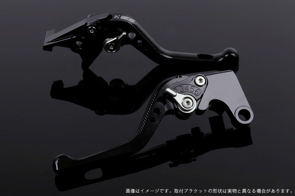 新品 SSK スピードラ アジャストレバーセット 3Dショート レバー本体カラー:ブラック アジャスターカラー:シルバー HONDA ADV150 KF38