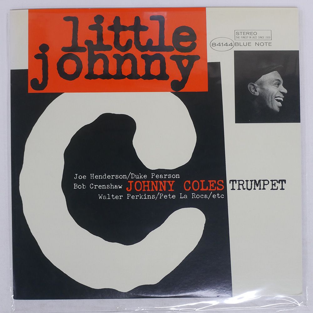 国内盤 JOHNNY COLES/LITTLE JOHNNY C/BLUE NOTE GXK8204 LP