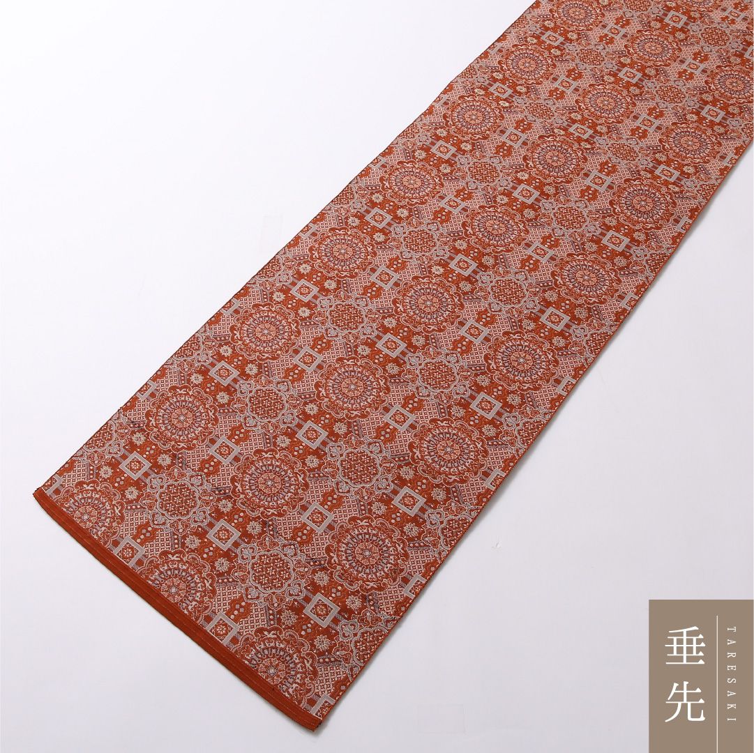 特価！八寸名古屋帯 Aランク 帯丈366cm 正絹 六通 松葉仕立て 織り