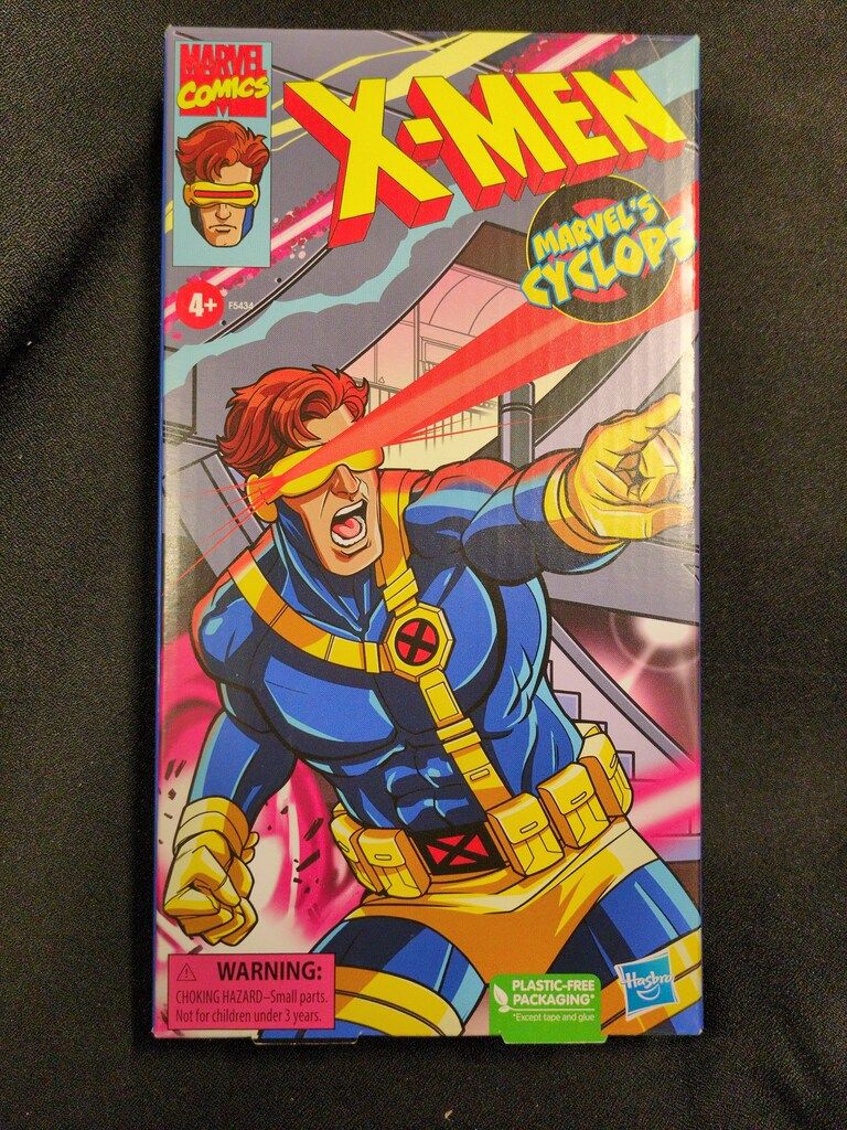 HASBRO VHS X-MEN MARVELS CYCLOPS 6インチ