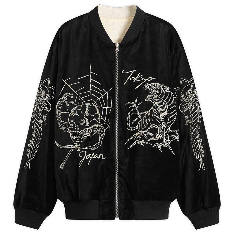 ネイバーフッド メンズ アウター ジャケット・ブルゾン Neighborhood Souvenir Jacket Black ブラック