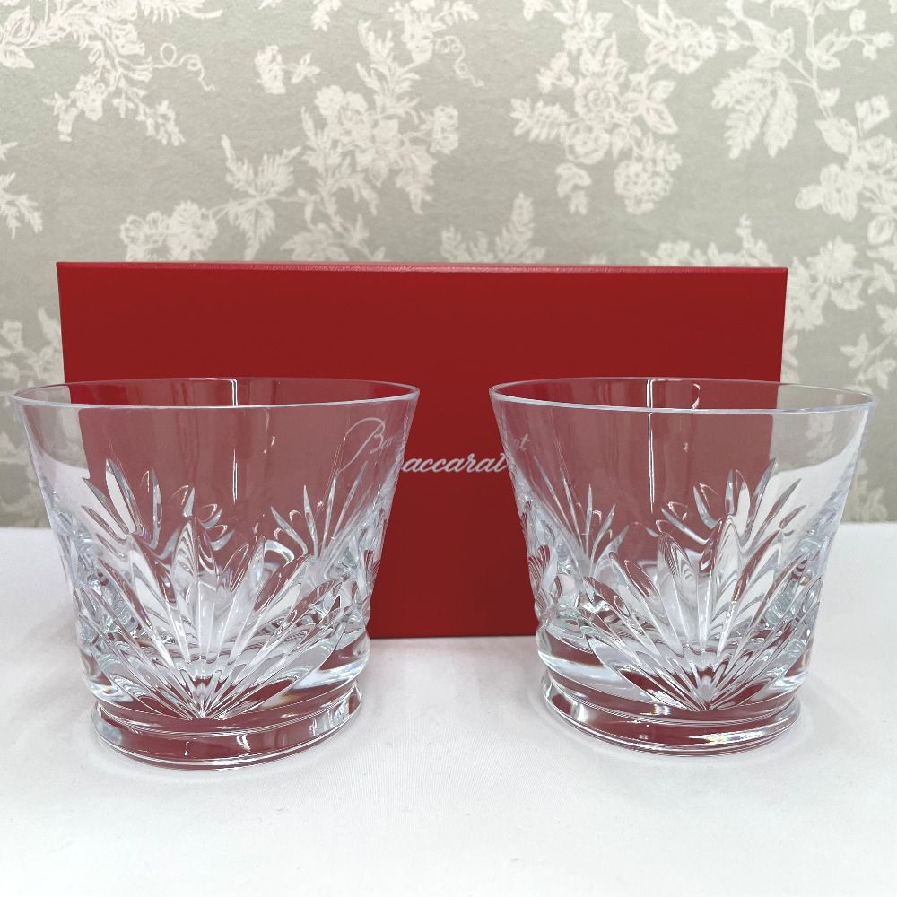 Baccarat バカラ グラス 食器 LUTECIA ルテシア イヤータンブラー 2024 ペア 2客セット ロックグラス 箱有