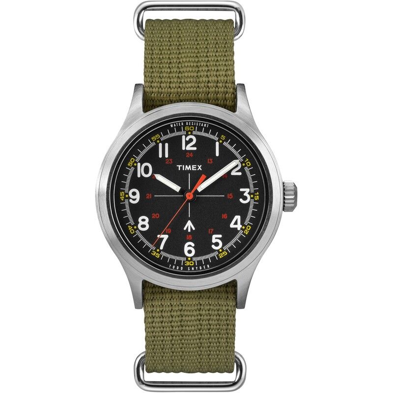タイメックス メンズ アクセサリー 腕時計 Timex Todd Snyder Sn54 GreenSteel グリーン