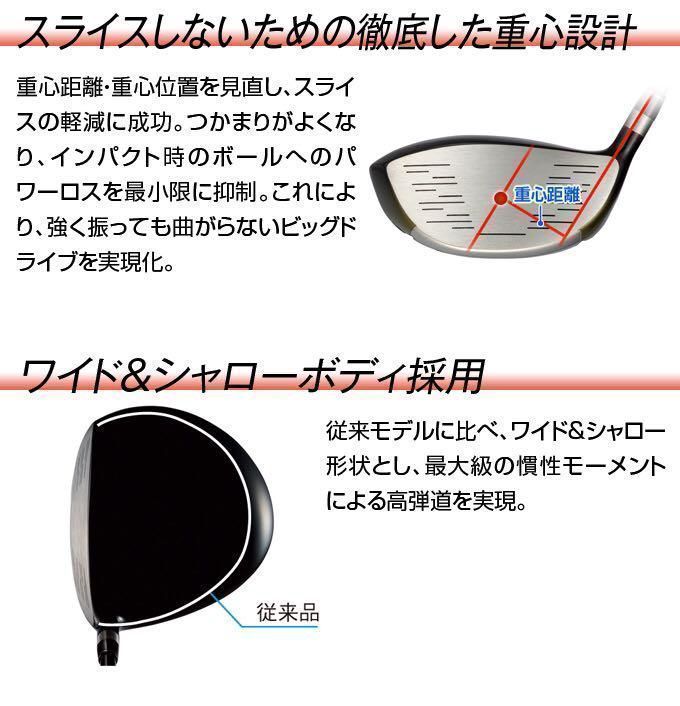 左 高反発加工済適合ヘッド】☆日本一404Y飛んだ! ワークスゴルフ