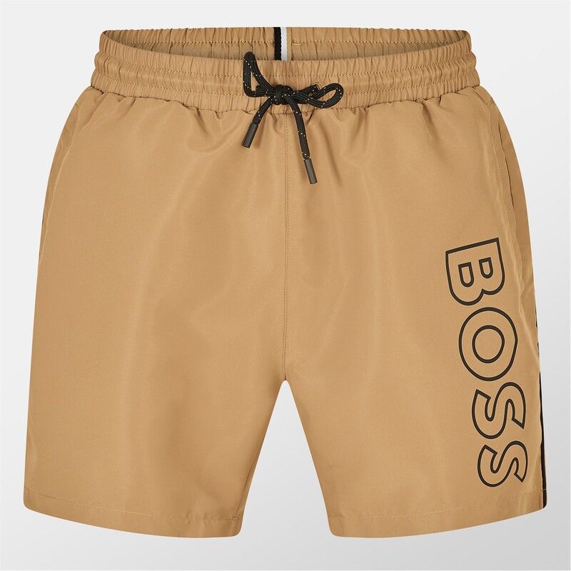 ボス メンズ 水着 ハーフパンツ・ショーツ ショートパンツ Boss Swim Shorts Mens CamelBlack 260 ブラック