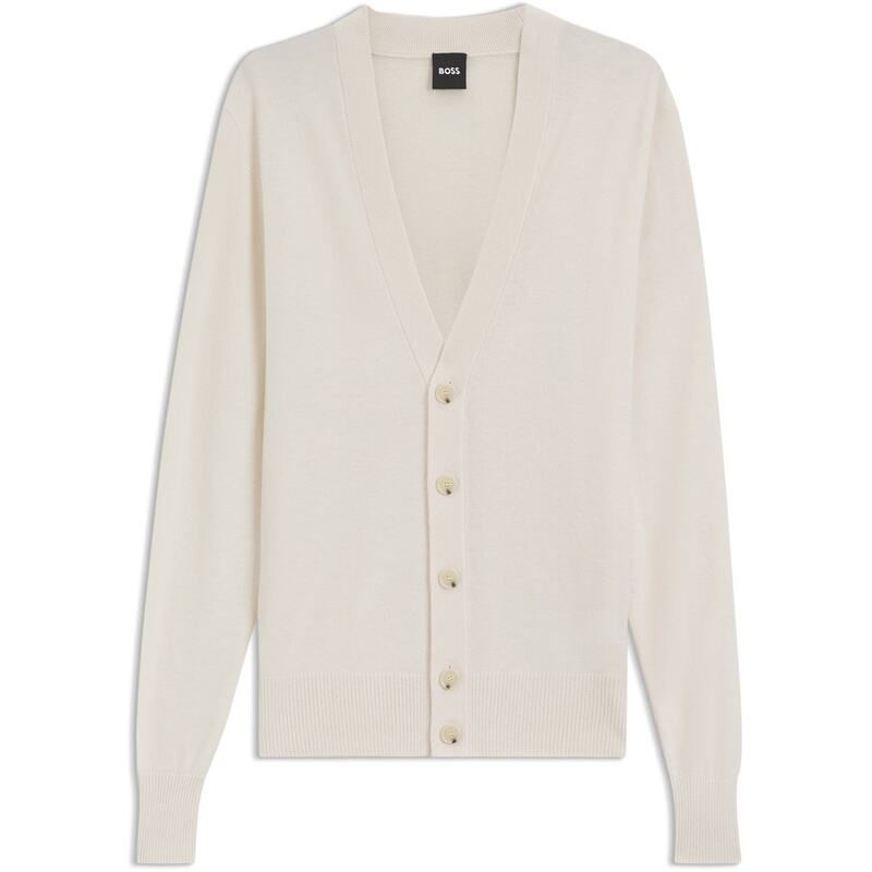 ボス メンズ アウター ニット・セーター Boss Jelso Db 10274410 01 Light Beige 276 ベージュ