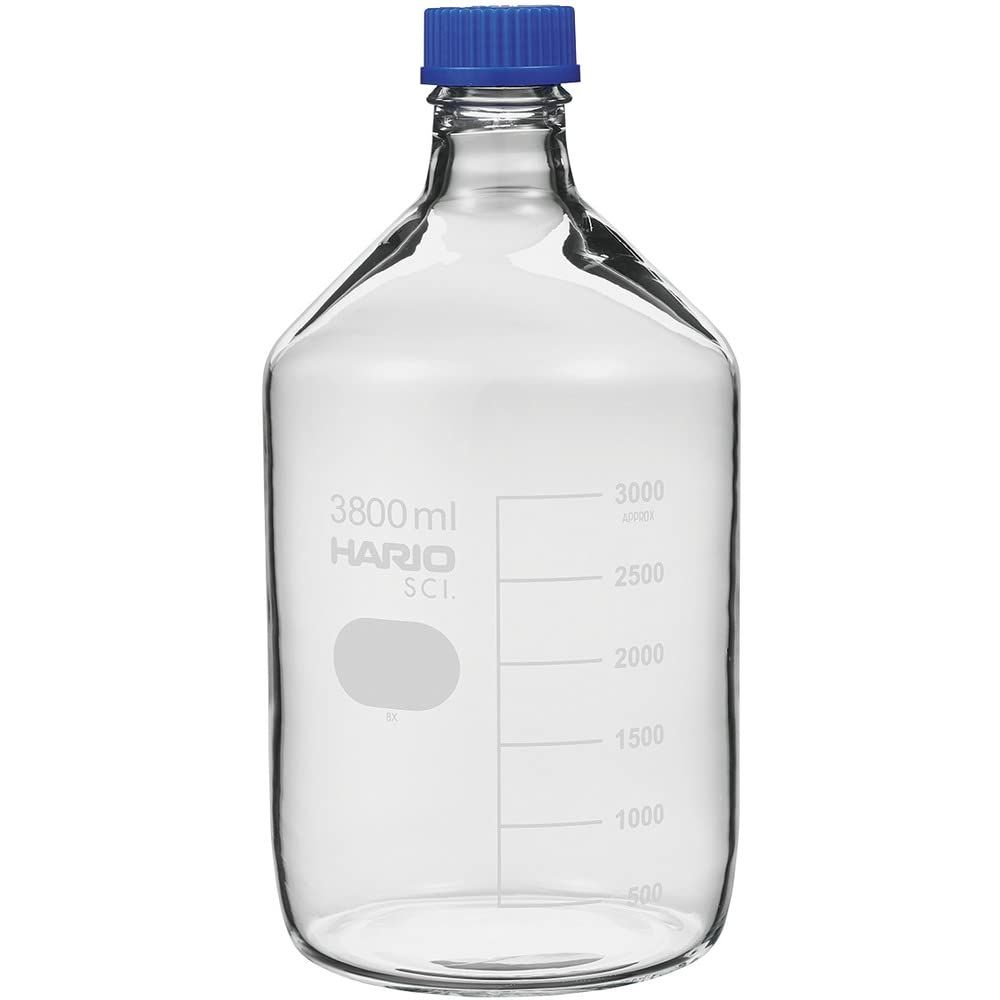新品 ＨＡＲＩＯ 耐熱ねじ口瓶 ３．８００ｍＬ NBO-3.8L-SCI