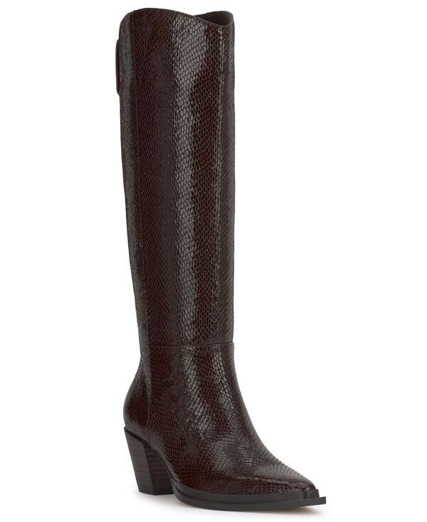ジェシカシンプソン レディース シューズ ブーツ・レインブーツ トール ブーツ Jessica Simpson Womens Hemmia Tall PointedToe Boots Dark Truffle Glazed Snake
