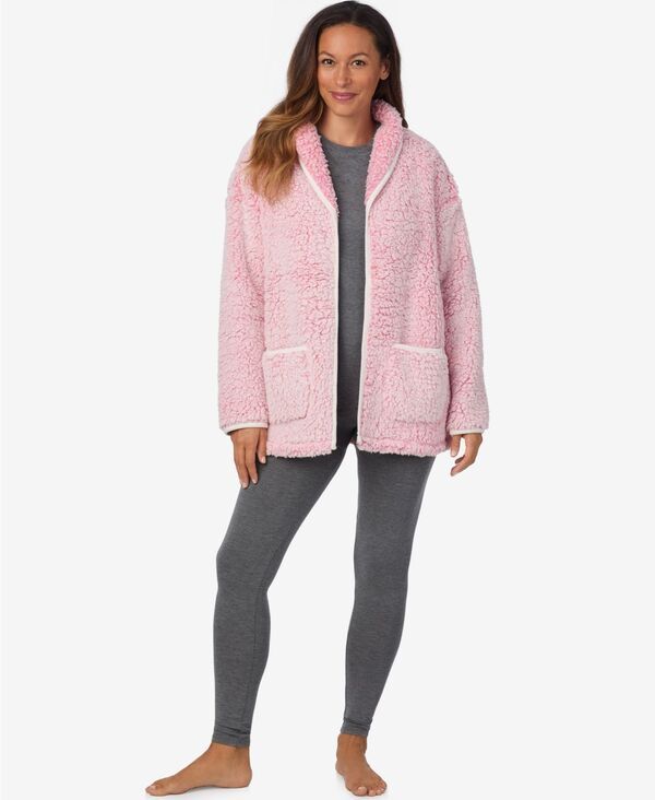 クドルドッズ レディース アンダーウェア ナイトウェア カーディガン Cuddl Duds Womens Long Sleeve Cardigan Blush ブラッシュ