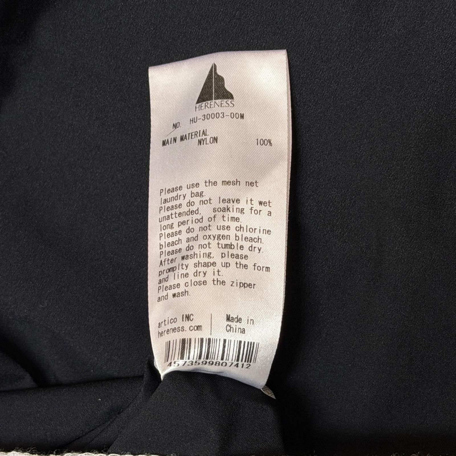 参考上代29700円 HERENESS NU JACKET ナイロンジャケット ブルゾン 