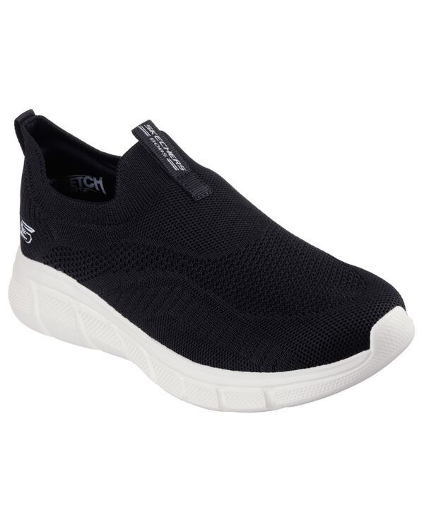 スケッチャーズ レディース シューズ スニーカー Skechers Women s Bobs Sport B Flex SlipOn Casual Sneakers from Finish Line Black ブラック