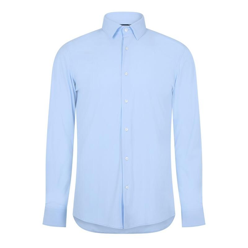 ボス メンズ トップス シャツ Boss Mens PHank Poplin Shirt Lt Pas Blue 450 ブルー