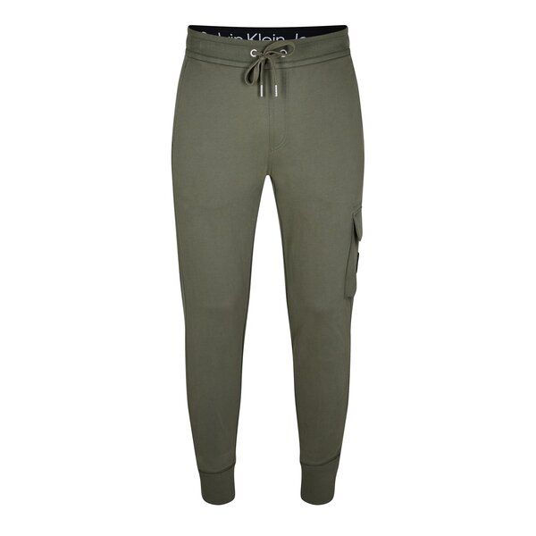 カルバンクライン メンズ ボトムス カジュアルパンツ トラックパンツ パンツ ロゴ Calvin Klein Jeans LogoPatch Track Pants Olive オリーブ