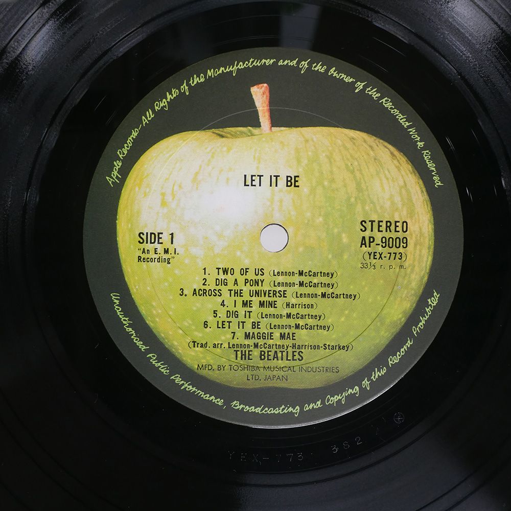 国内盤 BEATLES/LET IT BE/APPLE AP9009 LP - メルカリ
